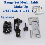 G/set 927 1/4 Fine Teeth F-Strong / Gauge Set Make up 2 and 3 Needles