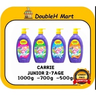 carrie junior hair & body wash 1kg , 700g , 500g