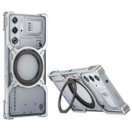 กล่องโลหะอลูมิเนียมสำหรับ Redmagic 10S Pro/ 10S Pro + / 10 Pro / 10 Pro + 360 ° ขาตั้งหมุนได้เคสกันก