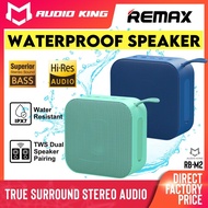 REMAX Speaker Bluetooth Speaker Waterproof Speaker Outdoor Speaker AKM2 Black Bluetooth Speaker Spik