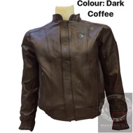 Bell Jacket Genuine Leather Col: Dark Coffee(JK 007)