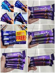 3bars/2bars per Order Cadbury Dairy Milk Chocolate Bar❣️Roast Almond / Fruit&Nut Hazelnut Oreo Bubbl