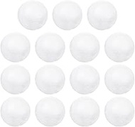 DOITOOL 15pcs Ball Craft Fathers Day Crafts for Foam Dome Decorate Christmas Balls Polystyrene Balls