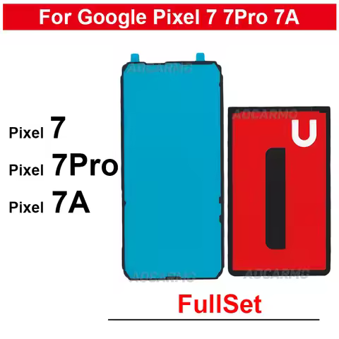 1Pcs For Google Pixel 7 Pro 7A 7Pro Rear Back Sticker And LCD Screen Display Adhesive Front Tape Glu