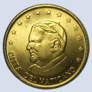 Koleksi Koin SPECIMEN Negara Vatikan/Vatican 20 Euro Cent Tahun 2005