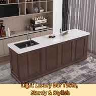 Retro Style Coffee Shop Control panel Fruit shop Cashier counter Casual bar counter Corner bar count