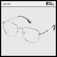 [2ditor] square Eyeglass frames Blue light blocking Glasses Daily Big size AVEN Oversized Fashion