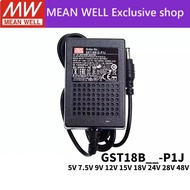 MEAN WELL GST18B GST18B05-P1J GST18B12-P1J GST18B24-P1J GST18B48-P1J Power adapter