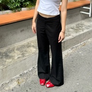 Low-rise flared pants - Aufra studio