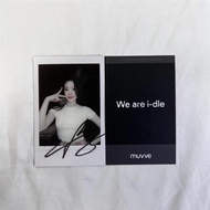 现货 i-dlle gidle 女娃 MINI8 muvve5.0小卡 muvve5.0拍立得i-dlle gidle 女娃 MINI8 muvve5.0小卡 muvve5.0拍立得