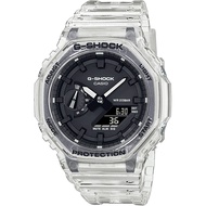 CASIO 卡西歐 G-SHOCK 農家橡樹 透明特別版 八角電子錶 (GA-2100SKE-7A)