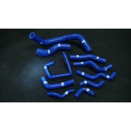 [ READY STOCK ] SAMCO®   BLUE Nissan S13, S14 & S15 radiator hose kit 10pc