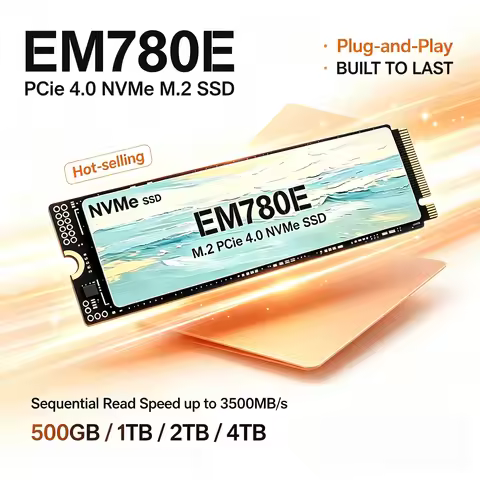 EM780E M.2 NVMe PCIe4 SSD 500GB 1TB 2TB 4TB Internal Solid State Drive for Gaming Office PC Laptop H