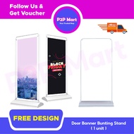 Door Banner Bunting Stand (FREE Design)