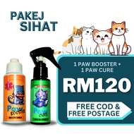 PAKEJ SIHAT KUCING (PAW BOOSTER + PAW CURE)
