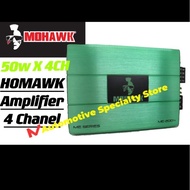 Mohawk Amplifier ME Series 4 Channel High Power Amplifier ME200.4 Power Amp 4ch Car Amplifier ME Ser