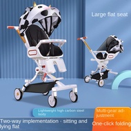 【CiKK】Walk the Children Fantstic Product Trolley Simple Baby Stroller Lightweight Baby Stroller Baby Stroller Two-Way Foldable/baby stroller / stroller /seebaby stroller