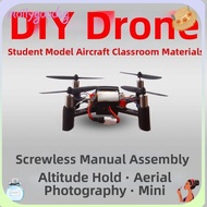 MOILYGOODSG DM002 Drone Aerial Model, Multistyles Plastic Drone Quadcopter Assembly Toy,  Mini Aircr