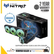 SAPPHIRE NITRO+ S240-A  / S360-A AIO CPU COOLER / 240MM AIO / 360MM AIO [ 4N005-01] [4N005-02]