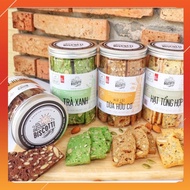 Tanu Nuts 4 Flavor Biscuits, Whole Biscotti Biscuits Without Sugar - Nuts Shop