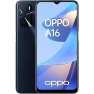 HP MURAH NEW OPPO A16 RAM 6/128 GARANSI 1 TAHUN [ GRESS/  BARU SEGEL BOX ] PROMOI LAYAR LEBAR 6.52 INCH FULLSET MURAH SUDUK JARI