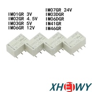 2-5PCS 3V IM01GR 4.5V IM02GR 5V IM03GR 12V IM06GR 24V IM07GR IM03DGR IM06DGR IM41GR IM46GR IM01 IM02
