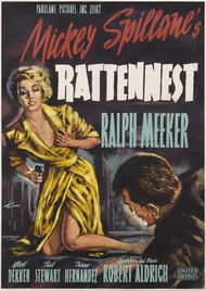 Rolf Goetze Rattennest, Kiss Me Deadly German Movie Poster