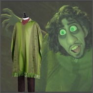 HK2 Disney Encanto Bruno Cosplay Costume Set for Kids Adult Top Pant Cloak Cosplay Clothing Hallowee