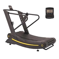 Pelari Udara Tidak Bermotor Tidak Dikuasakan Treadmill Melengkung Manual Komersial Treadmill