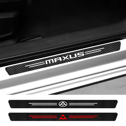 4PCS Car Door Sill Threshold Stickers For Maxus T60 D60 D90 2022 D20 T70 T90 G10 G20 G50 G90 V80 V90