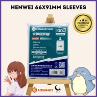 [HENWEI] 66 x 91mm Inner Sleeve for Gaming Cards