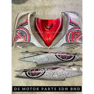 COVER SET LC135 V2~V7 MERAH BATIK