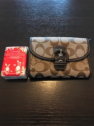 二手 coach wallet 銀包