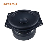 SOTAMIA 1Pcs 4.5 Inch Midrange Woofer Speaker 4 Ohm 80W Hifi Music Subwoofer Audio Bookshelf Loudspe