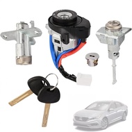 Ignition Switch & Door Lock Cylinder Set For Hyundai Sonata 2015-2019 SAME KEY 81900-C1B00, 81970-C1
