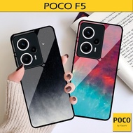 [03] Abstract Glass Softcase F5poco - Glass Case F5poco - Acrylic Case F5poco - Shatterproof F5poco