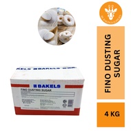 [READY STOCK] FINO Dusting Sugar/ 4KG/ Gula Dekorasi/ Donut Dusting- Halal