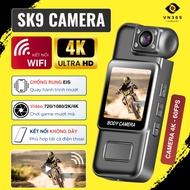 (OfficialStore) 60fps camcorder with sharp screen, 180 anti-shake dash cam, 3in1 (filming, shooting,