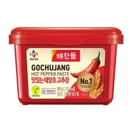 [Halal] CJ Haechandle Taeyangcho Gold Gochujang Doenjang Soybean Paste SSamjang 500g Korea Red Peppe