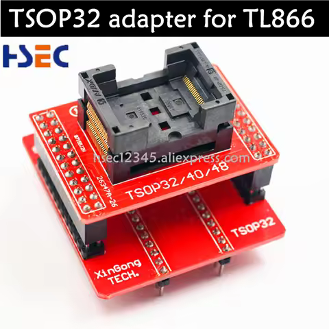 TSOP32 adapter socket for minipro TL866CS TL866A Xgecu TL866ii plus tl866 T48 USB universal programm