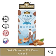 Royal de Dolton Sugar Free Dark Chocolate 72% Cacao (50g)