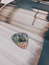 繪畫風 夢想 追夢 押花彩虹結他撥片PICK 【客製化禮物】