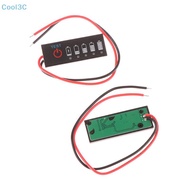 Cool3C Battery Level Indicator 18650 Lithium Capacity Tester Meter 2S-7S 7.4V-29.4V 15mA Module  Lev