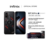 Infinix GT30 Pro 5G 512/256GB+12GB(UP TO 24GB) **FREE GAMING KIT** | Dimensity 8350 Ultimate 4nm