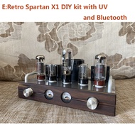ใหม่6H8C EL34 Spartan X1 Luxury High-End Tube เครื่องขยายเสียงเครื่องขยายเสียง DIY ชุด6.5W + 6.5W กา