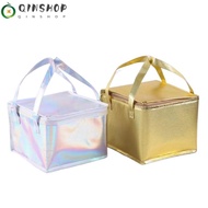 QINSHOP Thermal/Cooler Bag Foldable Ice Storage Box Chilled Zip Insulated Food