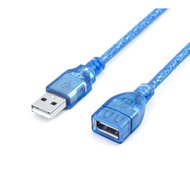 USB 2.0 Type A Male to Female Blue Extension Cable Extender Adapter Cord 1.4m 1.4 Meters