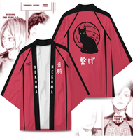 【Worth-Buy】 Anime Haikyuu Nekoma High School Kenma Kozume Cosplay Costumes Kimono Women Men Cloak Ca