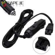 RAPEJE Car Refrigerator Lead Cable, DC 12V 2 Pin Lead Plug Mini Fridge Plug Wire, Replacement Wire P