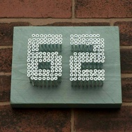 Unique house number - screw art house number - screw art number